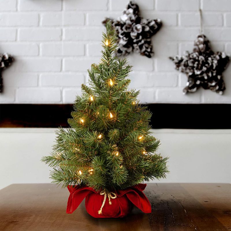 Tabletop Christmas Tree with Lights