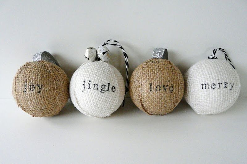 DIY Christmas tree ornaments