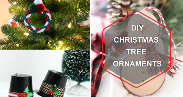 DIY Christmas tree ornaments