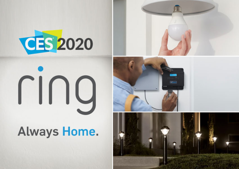 Smart Lights & Access Control Device Ring Showcased at CES 2020