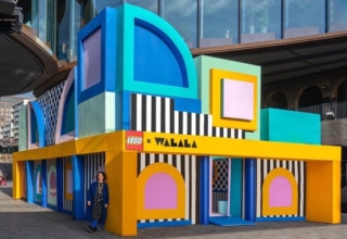 Camille Walala Designs Life-Sized House from 2M LEGO Tiles