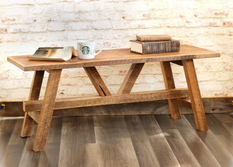 Farmhouse-Style Coffee Table