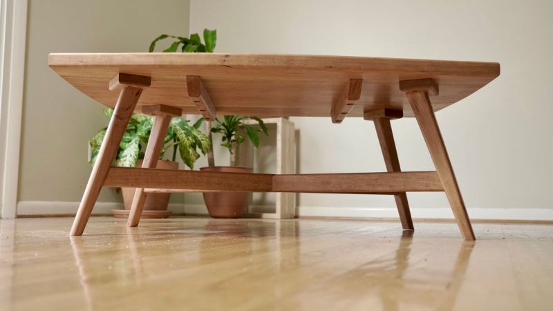 wooden Scandinavian style Coffee Table