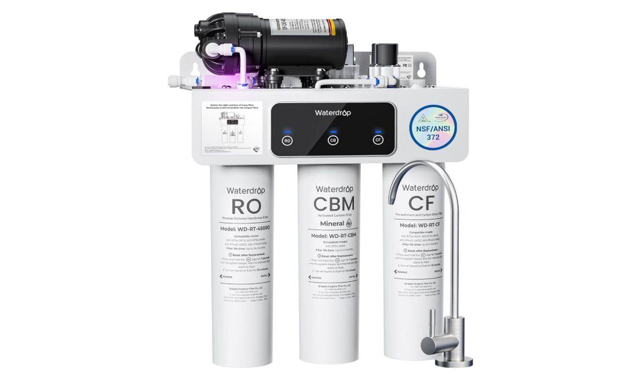 Waterdrop G3P800 Undersink Reverse Osmosis Water Filtration System