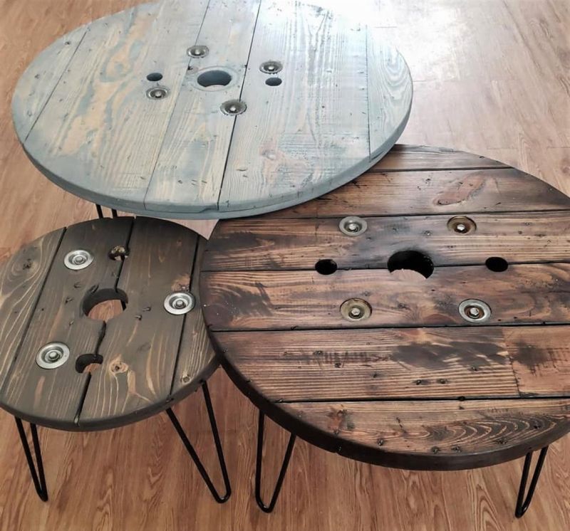 best Wood Spool Table