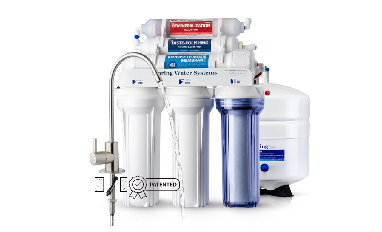 iSpring RCC7AK 6-Stage Under-Sink Reverse Osmosis Water Filter System