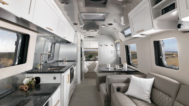 2020 Airstream Classic Travel Trailer Gets New Interior Options and Improved Features 