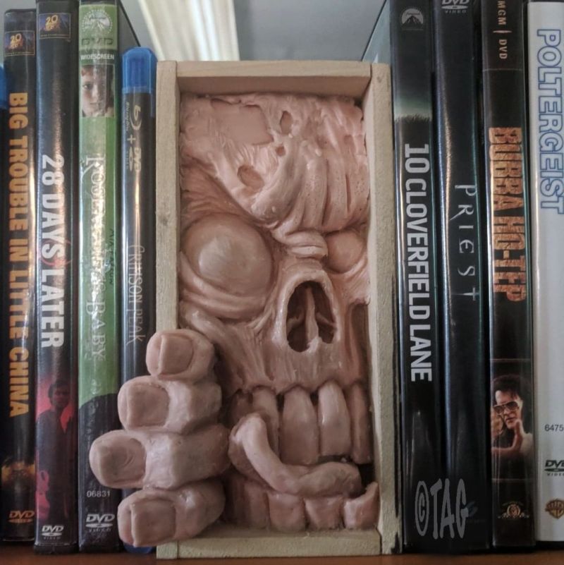 Bibliophiles will Love These Bookend Monsters by Tom Taggart