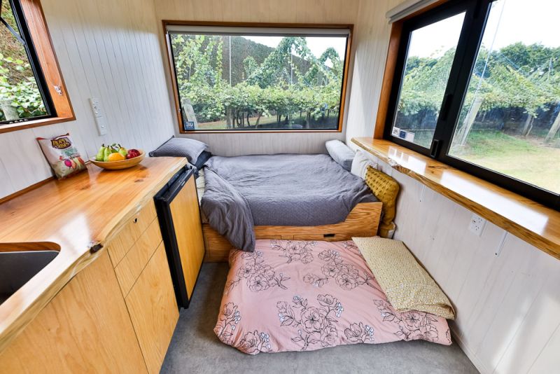 Couple Shifts to Tiny House for Travelling New Zealand