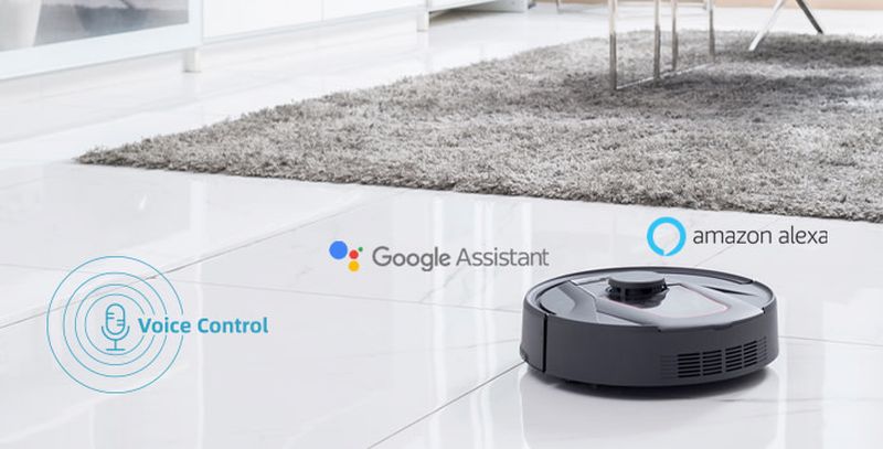 HaierTab Tabot Robot Vacuum Cleaner and Mop Eliminates Mess of Hair 