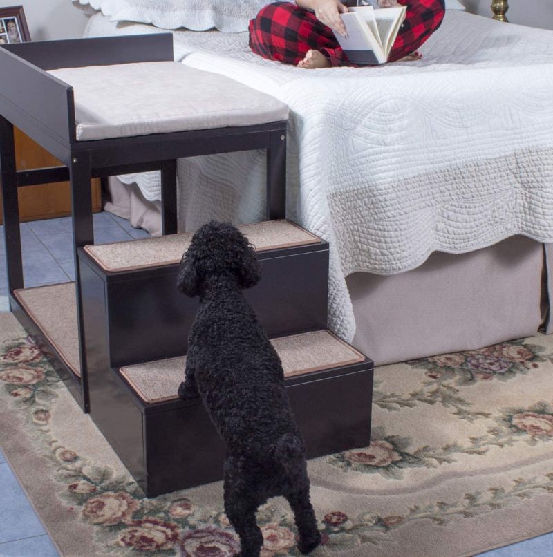 Penn Plax Dog Bed Allows Your Pet to Sleep Next to Your Bed With Taking Up Your Space 