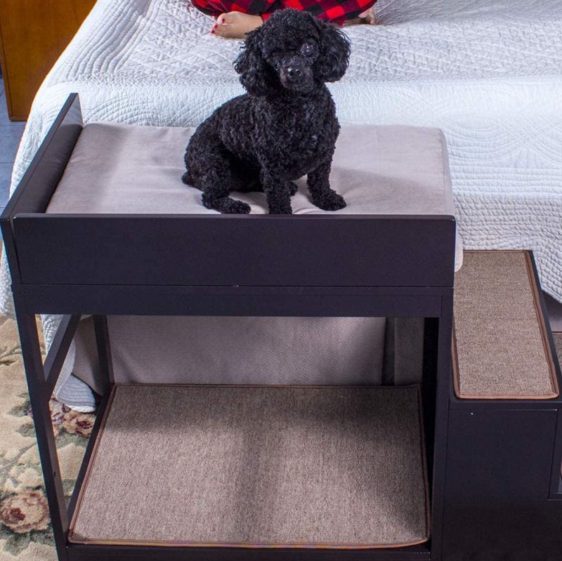 Penn Plax Dog Bed Allows Your Pet to Sleep Next to Your Bed With Taking Up Your Space 