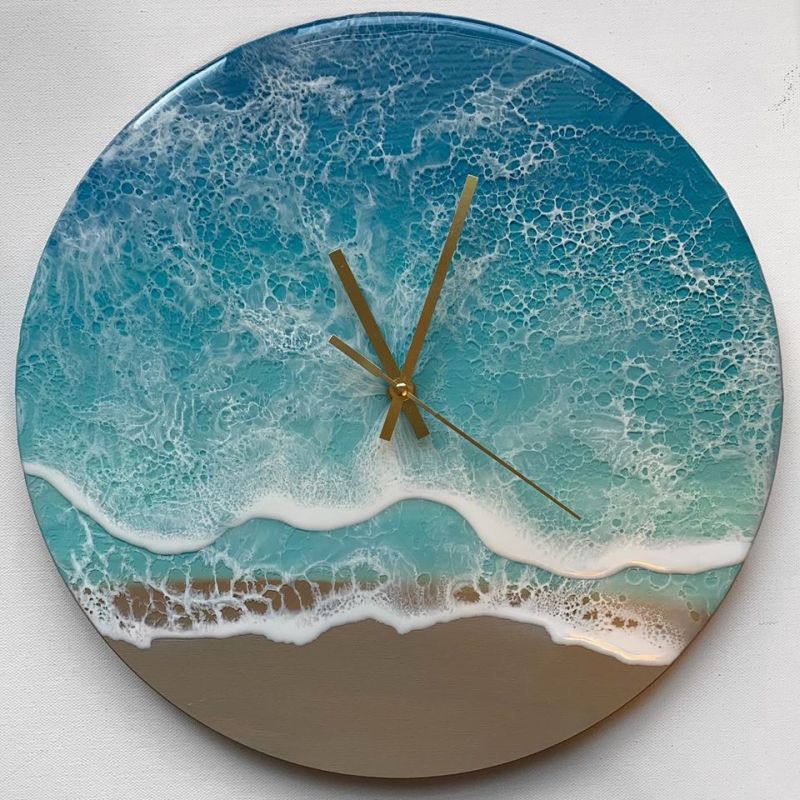 Roni Langley’s Resin Artworks are Inspired by NC Beaches 