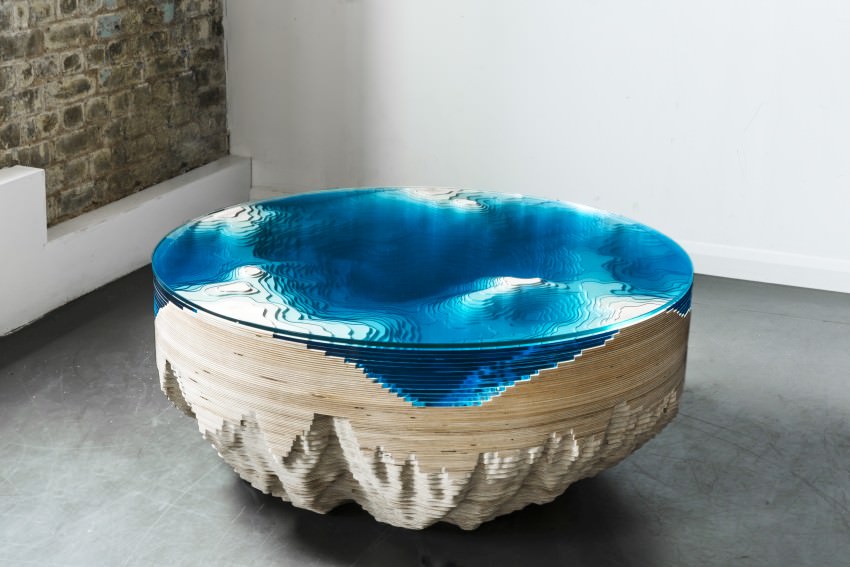 Abyss Horizon table by Christopher Duffy of Duffy London