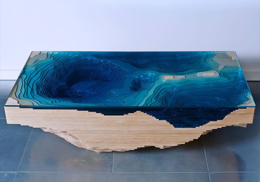 Abyss Table by Christopher Duffy of Duffy London