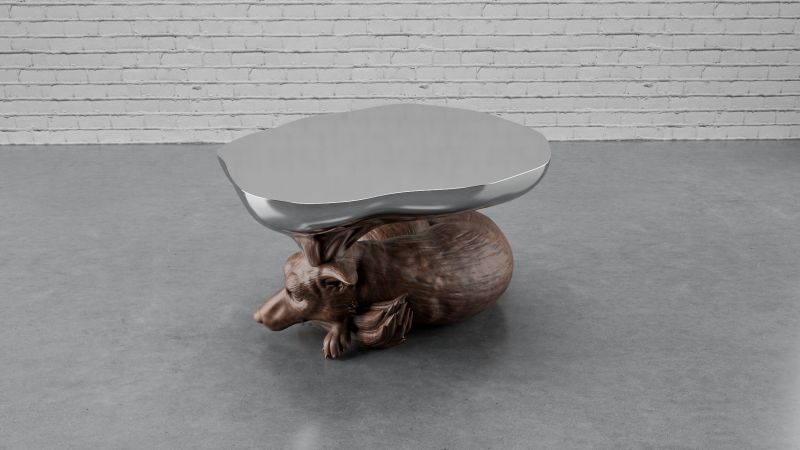 Dreaming Fox Table by Stelios Mousarris