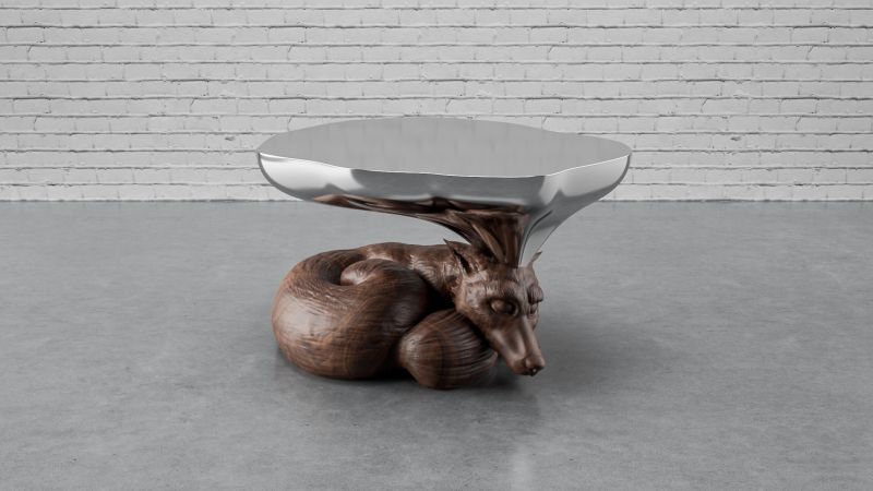 Dreaming Fox Table by Stelios Mousarris