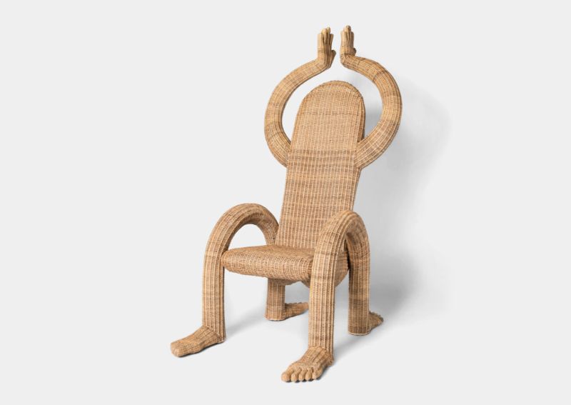 Human Shaped Chairs Designed by Chris Wolston