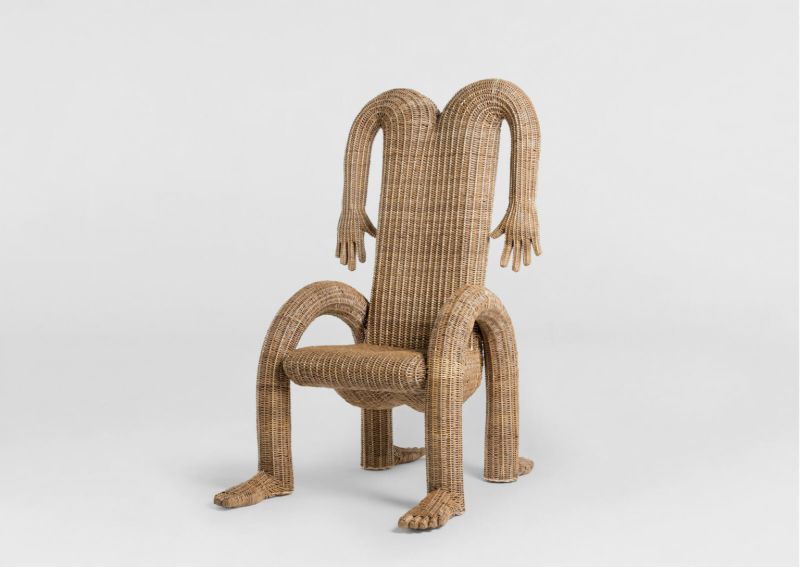 Human Shaped Chairs Designed by Chris Wolston