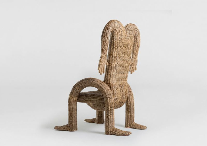 Human Shaped Chairs Designed by Chris Wolston