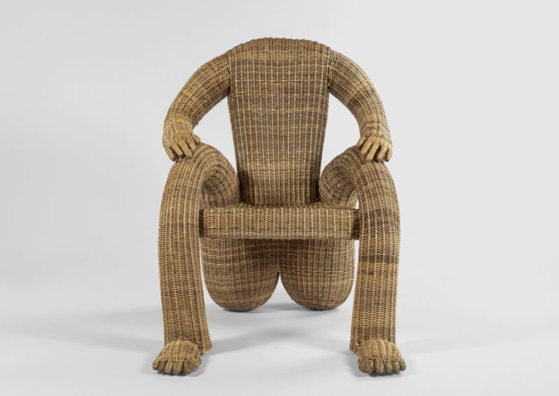 Human Shaped Chairs Designed by Chris Wolston