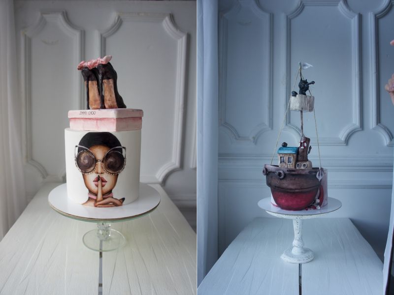 Russian Pastry Chef Elena Gnut Now Runs Online School to Learn Cake Art 