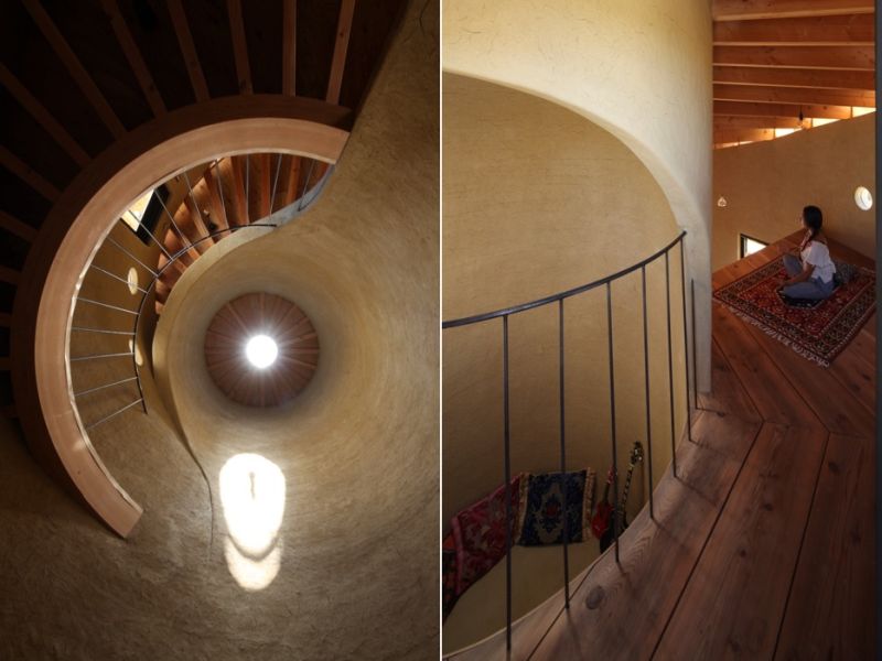 Spiral Roof Garden House by Ryuichi Ashizawa Architects & Associates