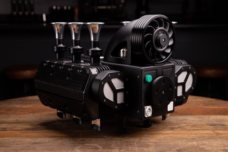 Super Veloce New Coffee Machine is Modeled After Porsche’s Flat Six Engine 