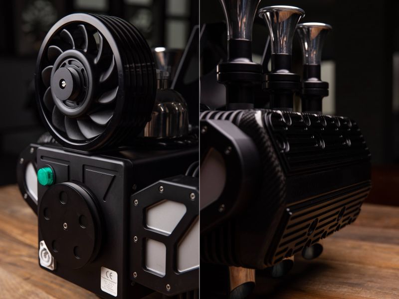 Super Veloce New Coffee Machine is Modeled After Porsche’s Flat Six Engine 