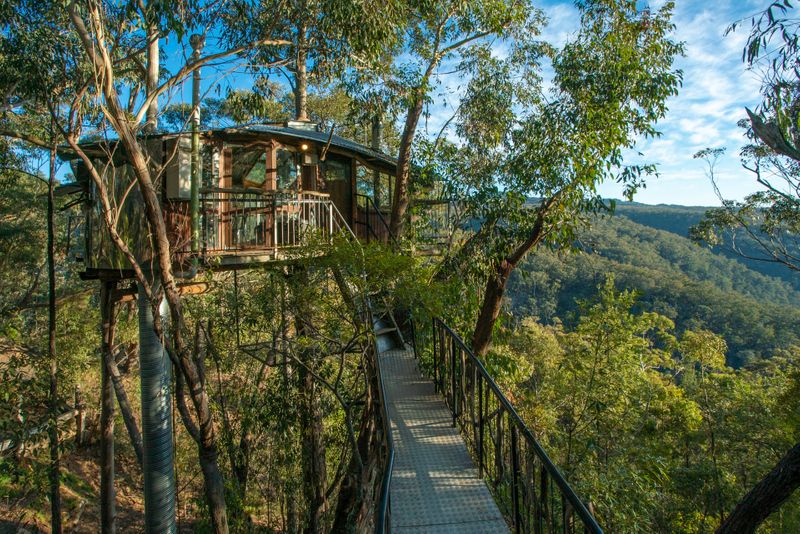 Wollemi Wilderness Treehouse in Blue Mountains Australia ...