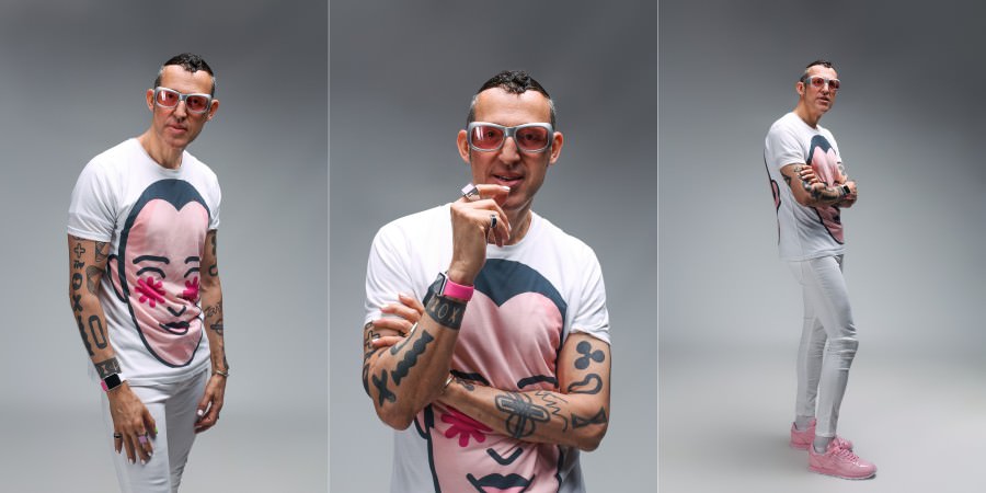 Karim Rashid tattoos