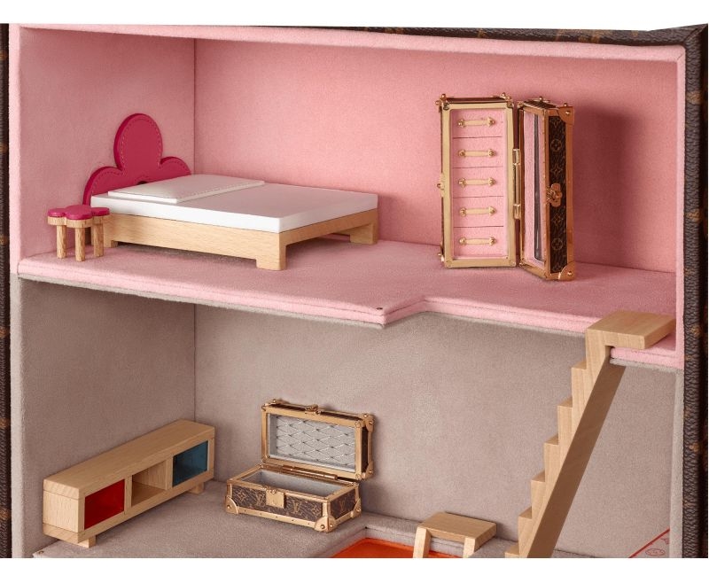 Louis Vuitton Debuts New Dollhouse Enclosed Within Their Signature