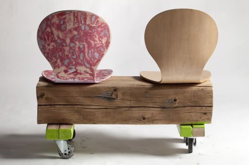 Luca Bornoffi s Upcycled Salami Chair Combines Art And Design