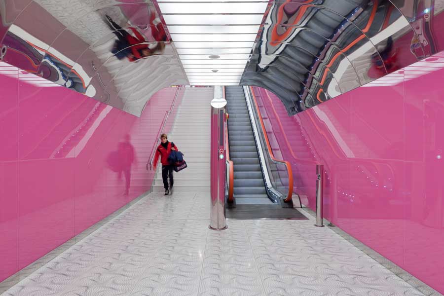 Naples Metro Station by Karim Rashid