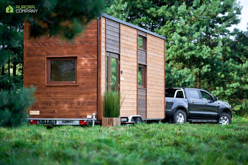 Poland-Based Aurora Company Offers All-Season Tiny Houses 