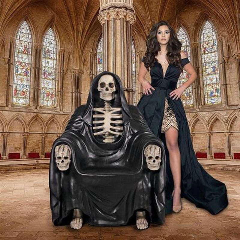 Seat of Death Grim Reaper Throne Chair