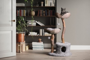 This Cat Tower Made from Premium Materials is Purr-Fect