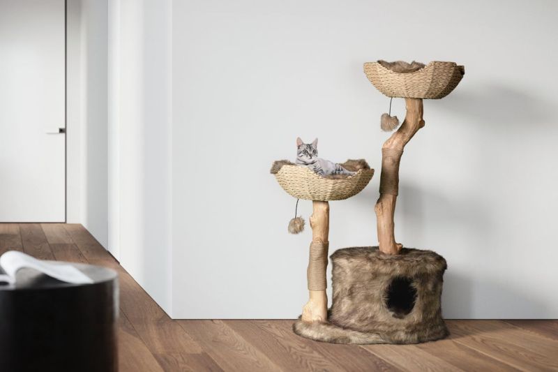 This Cat Tower Made from Premium Materials is Purr-Fect