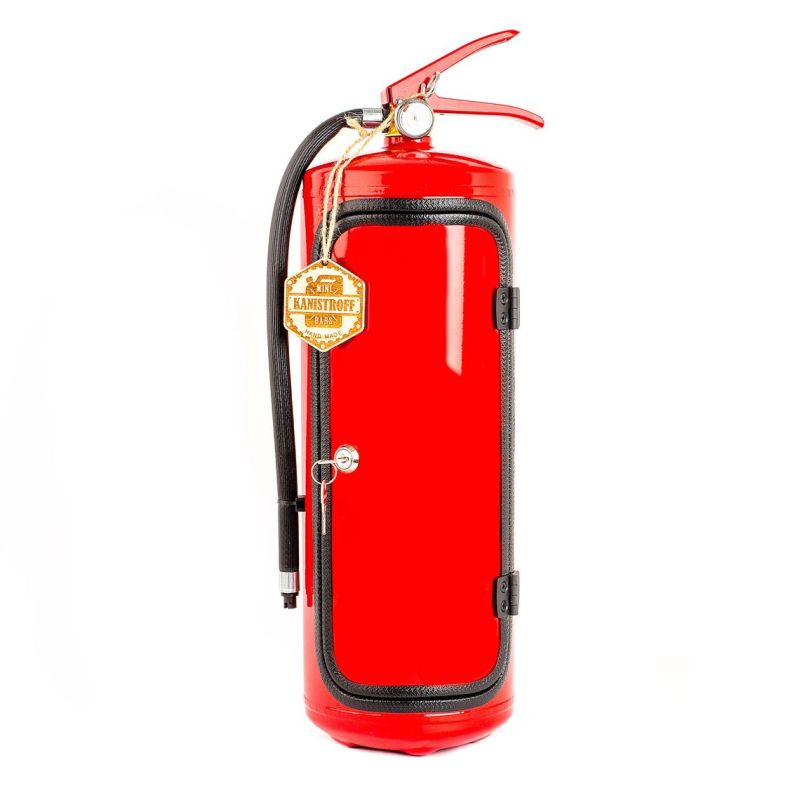 This Fire Extinguisher Mini Bar is a Quirky Gift for a Whisky Lover 