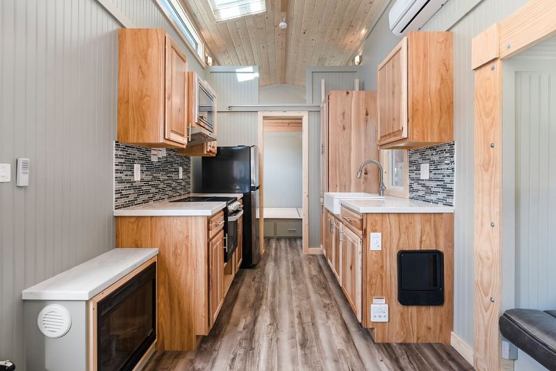 Tiny Idahomes Custom Builds Clear Creek Tiny House for Mimi