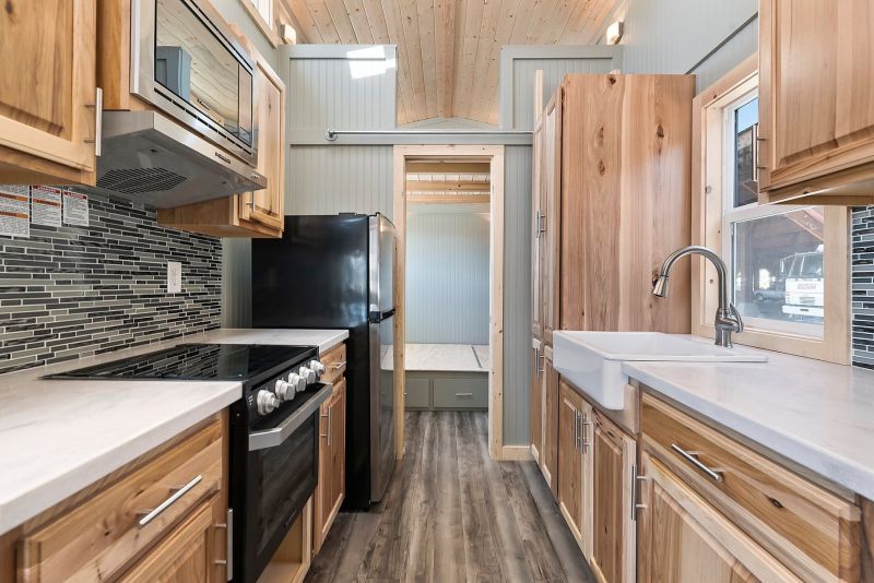 Tiny Idahomes Custom Builds Clear Creek Tiny House for Mimi