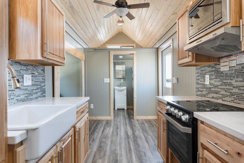 Tiny Idahomes Custom Builds Clear Creek Tiny House for Mimi