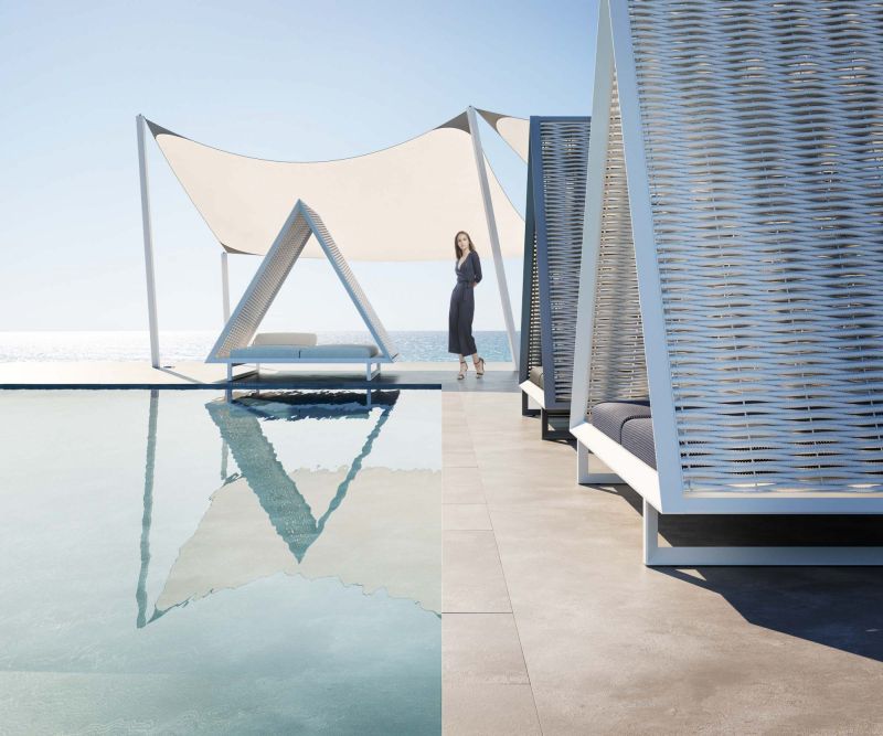 Vineyard Daybed by Vondom will Elevate Your Outdoor Living Space