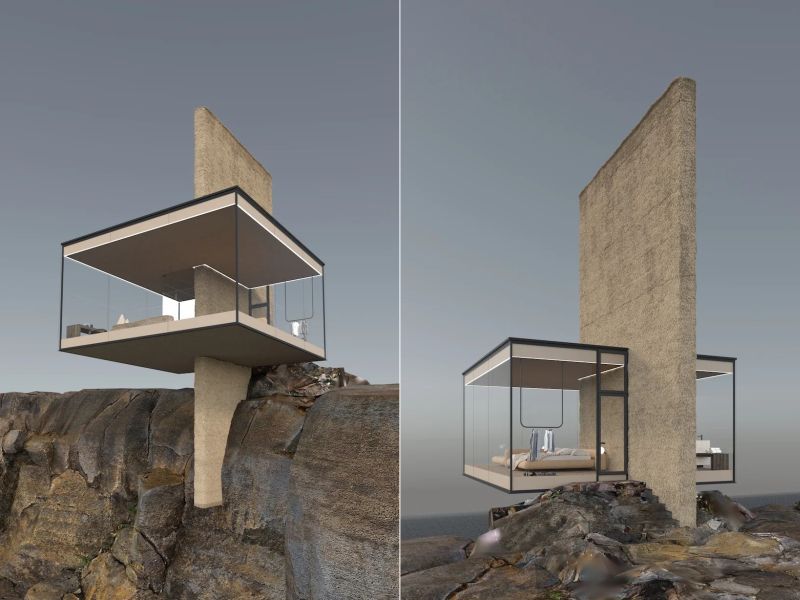 Yakusha Design Comes up with Unique Cliff House Concept