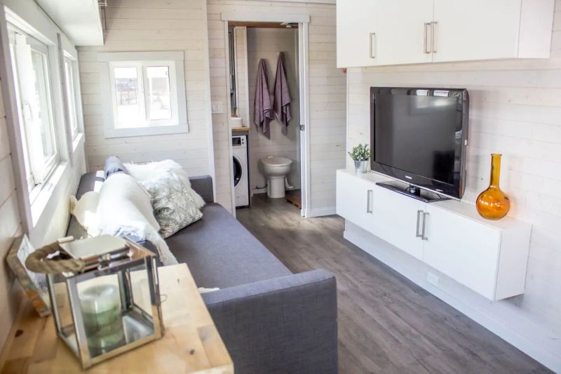 Rent Zero Squared Tiny House for Unique Glamping Experience