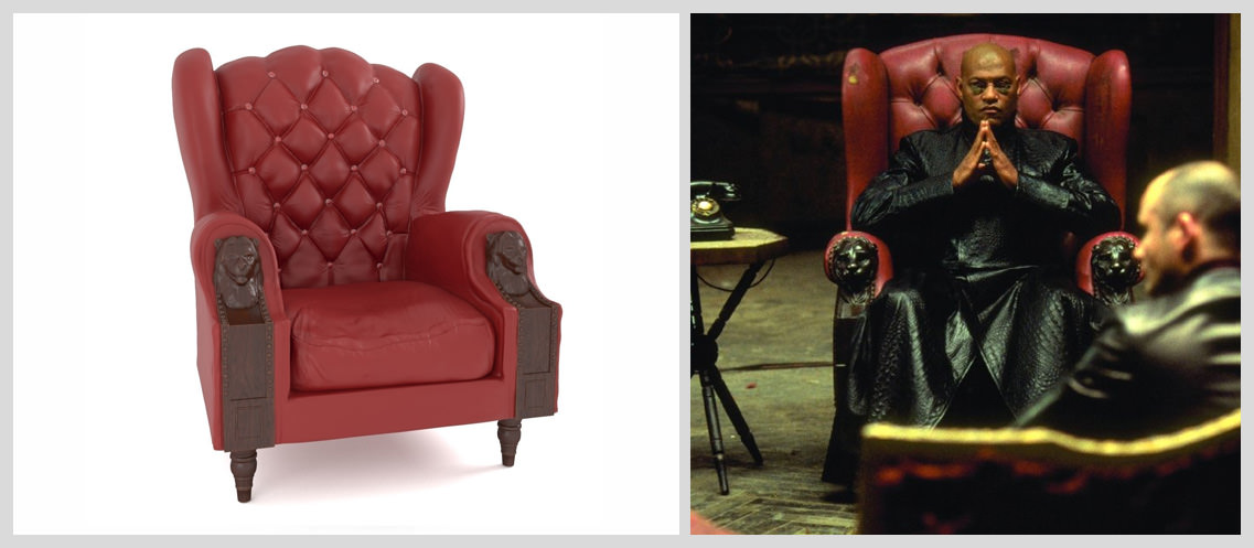 famous chairs in pop culture