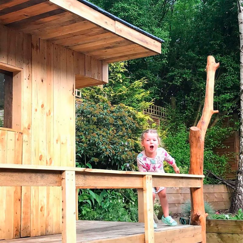 Watford Dad Builds Amazing Garden Treehouse For His Daughters