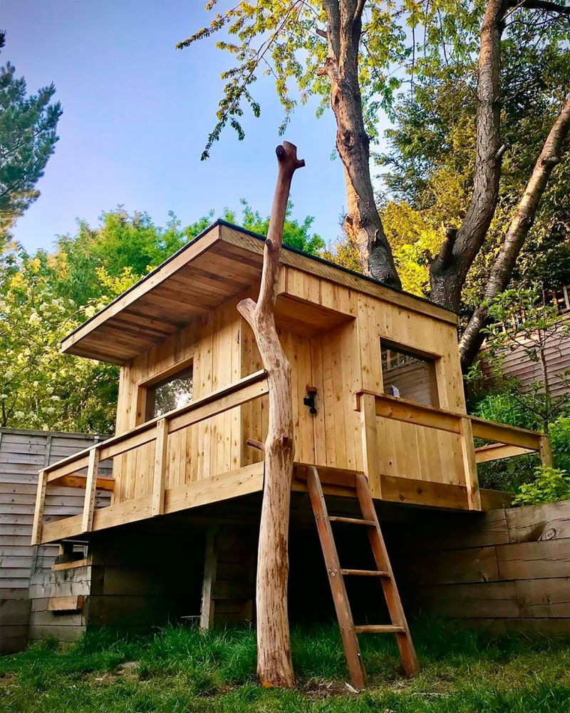 Watford Dad Builds Amazing Garden Treehouse For His Daughters