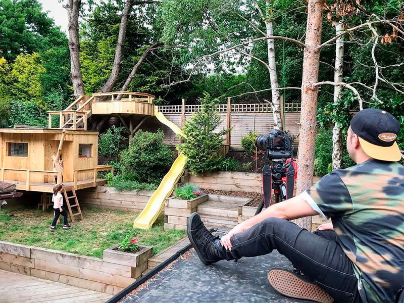 Watford Dad Builds Amazing Garden Treehouse For His Daughters