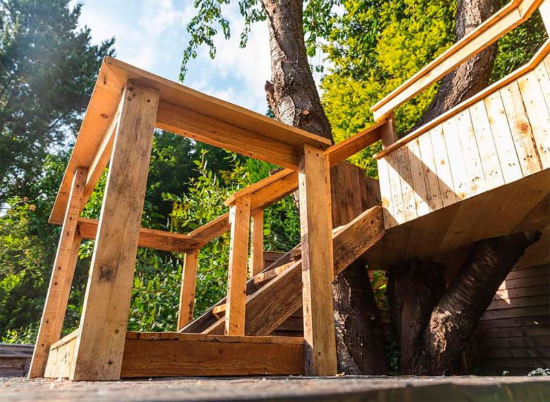 Watford Dad Builds Amazing Garden Treehouse For His Daughters